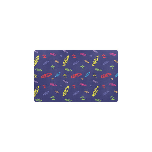 Surfboard Print Design LKS305 Kitchen Mat