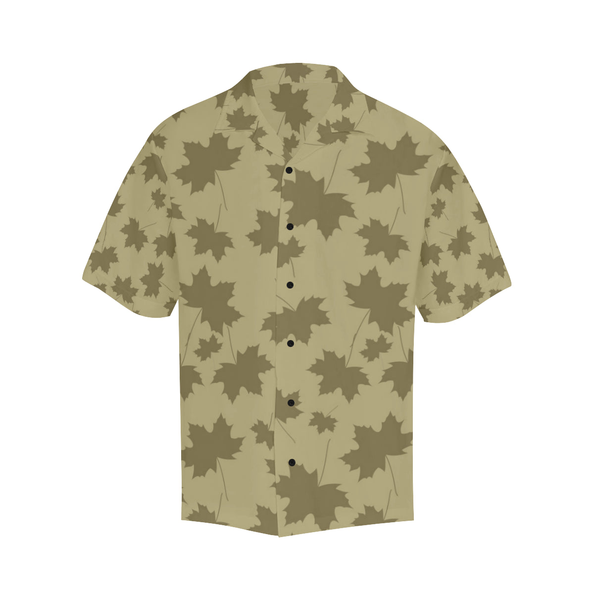 Maple Leaf Pattern Print Design 01 Men's Hawaiian Shirt