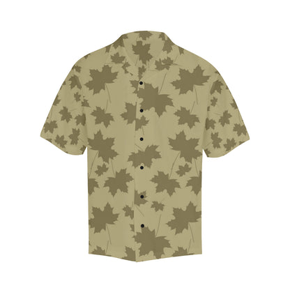 Maple Leaf Pattern Print Design 01 Men's Hawaiian Shirt