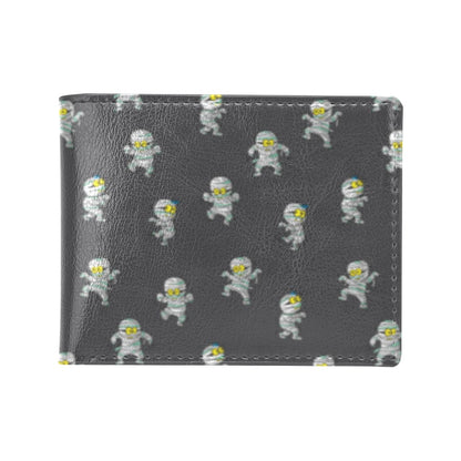 Mummy Print Design LKS305 Men's ID Card Wallet