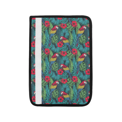 Parrot Pattern Print Design A05 Car Seat Belt Cover