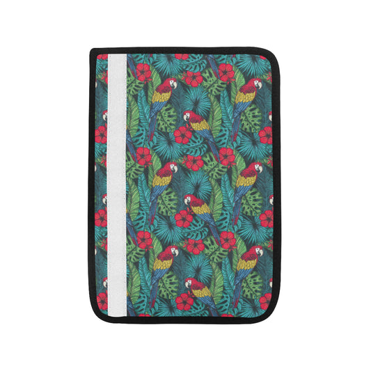 Parrot Pattern Print Design A05 Car Seat Belt Cover