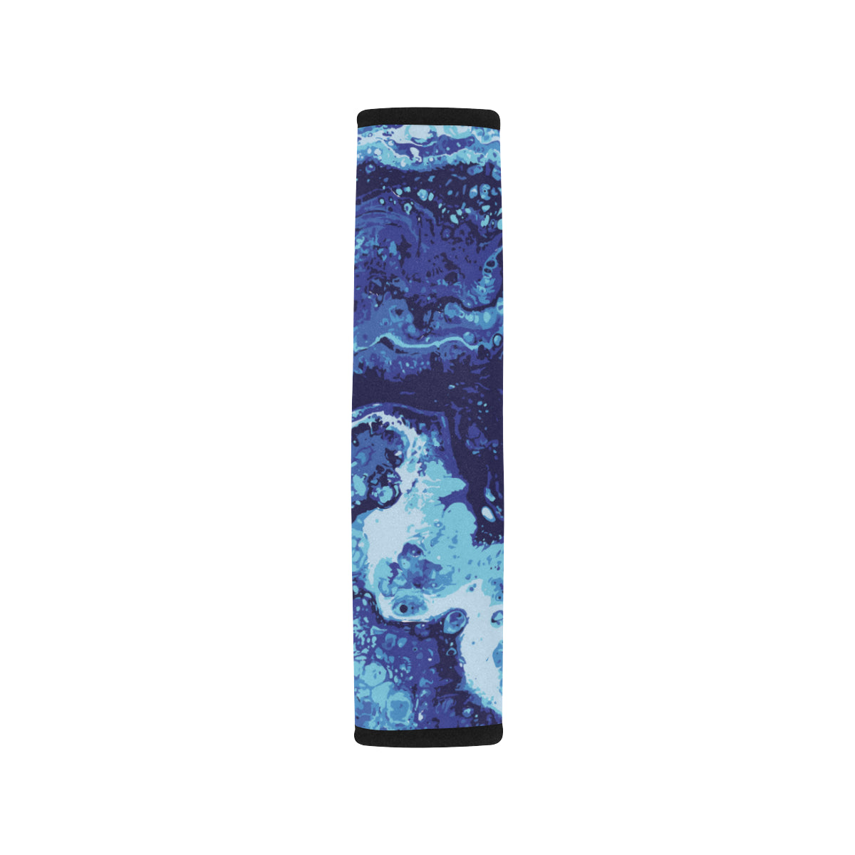 Ocean Liquid Pattern Print Design A03 Car Seat Belt Cover
