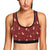 Angel Pattern Print Design 07 Sports Bra