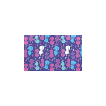 Cello Pattern Print Design 01 Kitchen Mat