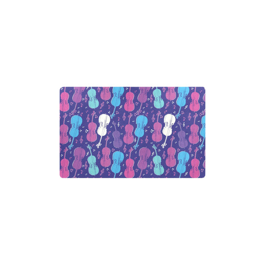 Cello Pattern Print Design 01 Kitchen Mat