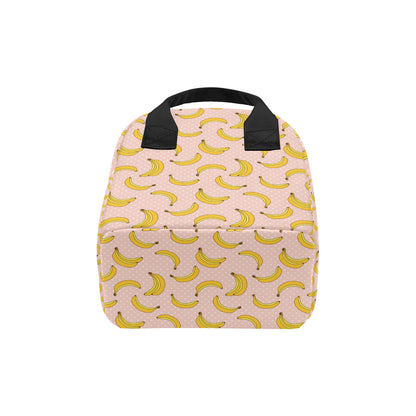 Banana Pattern Print Design BA06 Insulated Lunch Bag