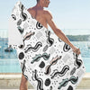 Skunk Print Design LKS303 Beach Towel 32" x 71"