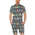 Tribal native american tent Aztec Men's Romper