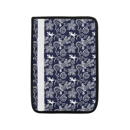 lizard Pattern Print Design 03 Car Seat Belt Cover