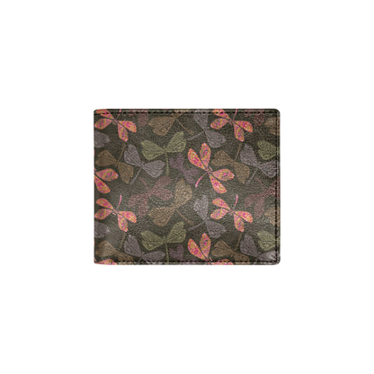 Dragonfly Pattern Print Design 02 Men's ID Card Wallet