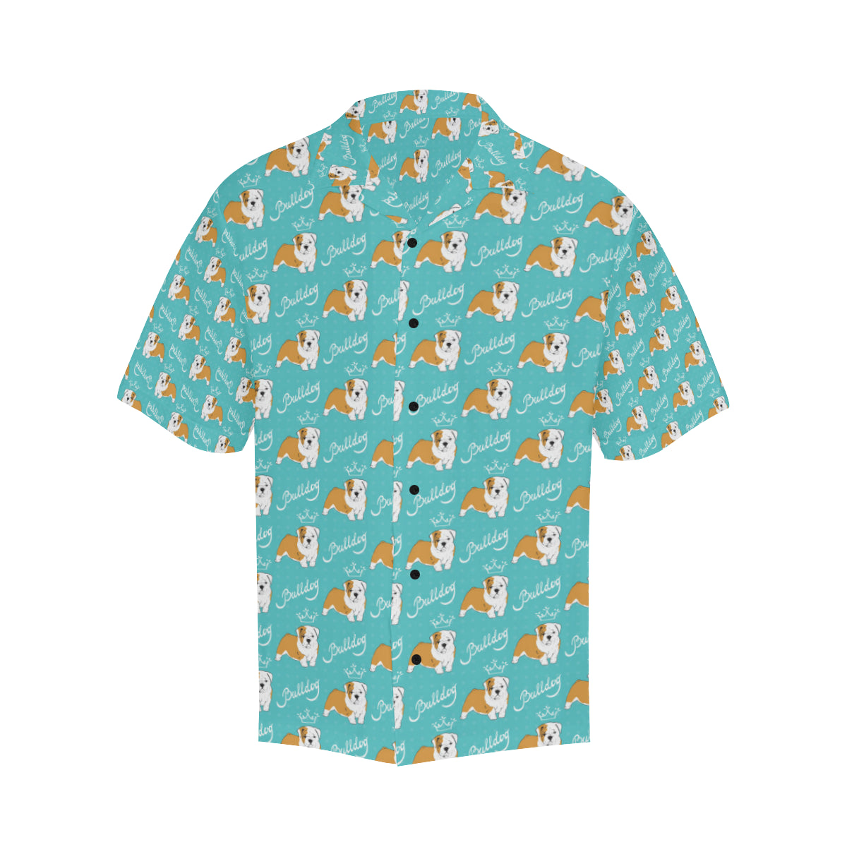 Bulldogs Pattern Print Design 05 Men's Hawaiian Shirt