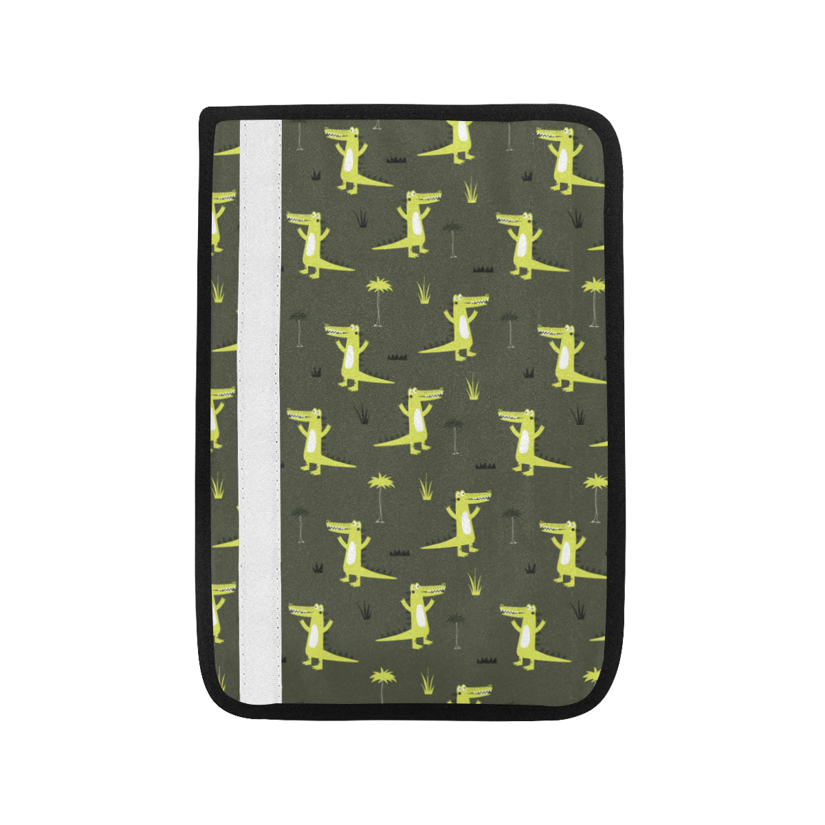 Alligator Pattern Print Design 05 Car Seat Belt Cover