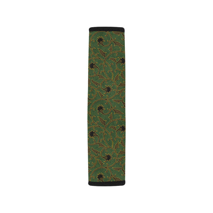 Brocade Pattern Print Design 02 Car Seat Belt Cover