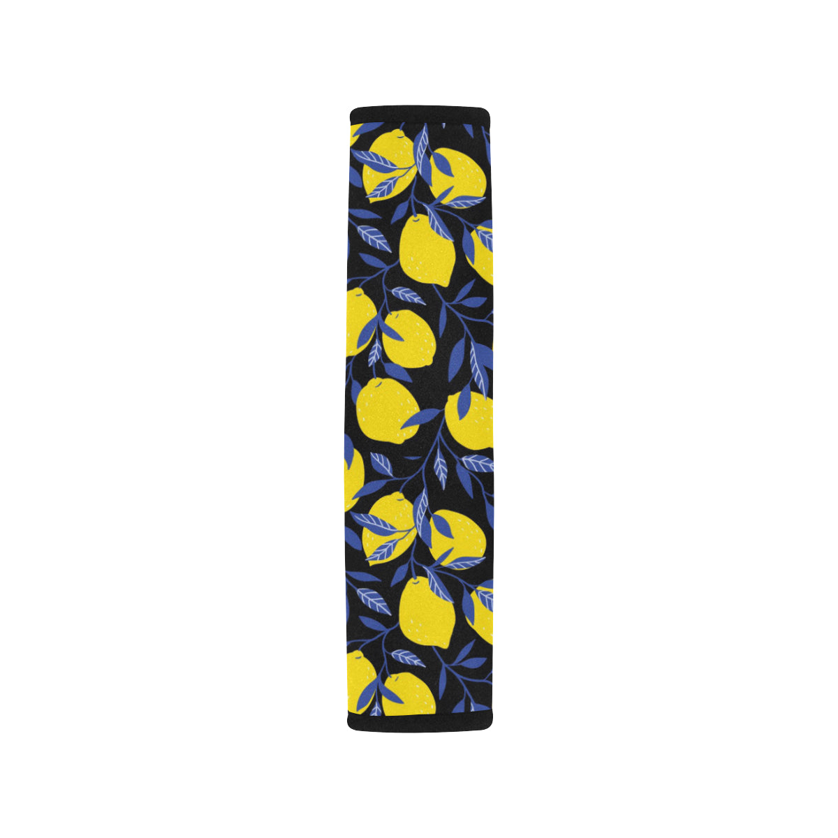 Lemon Pattern Print Design LM01 Car Seat Belt Cover