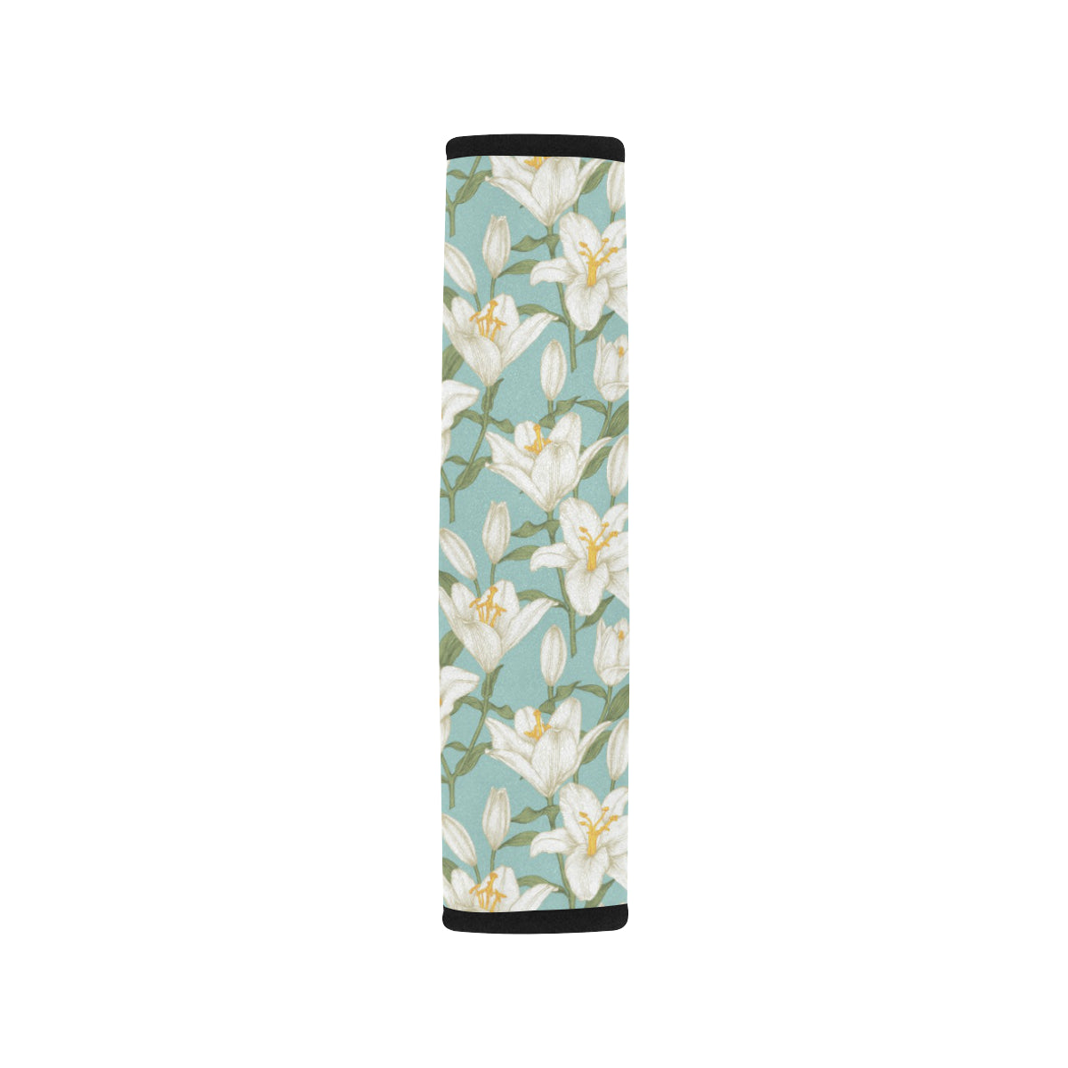 Lily Pattern Print Design LY09 Car Seat Belt Cover