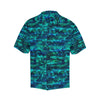 Mermaid Scales Pattern Print Design 06 Men's Hawaiian Shirt