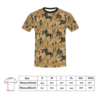 Ancient Greek Statue Print Design LKS304 Men's All Over Print T-shirt