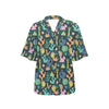 Cactus Pattern Print Design 05 Women's Hawaiian Shirt