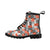 Music Note Design Themed Print Women's Boots