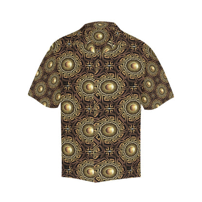 Ancient Greek Print Design LKS3012 Men's Hawaiian Shirt