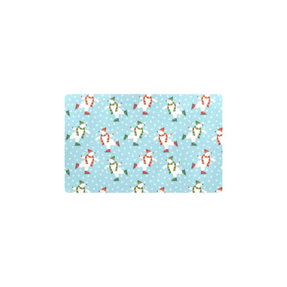 Polar Bear Pattern Print Design PB07 Kitchen Mat