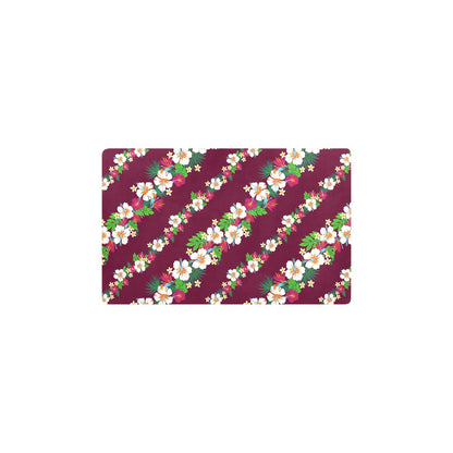 Hawaiian Themed Pattern Print Design H06 Kitchen Mat