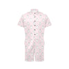 Polar Bear Pattern Print Design PB09 Men's Romper