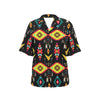 Native Pattern Print Design A05 Women's Hawaiian Shirt