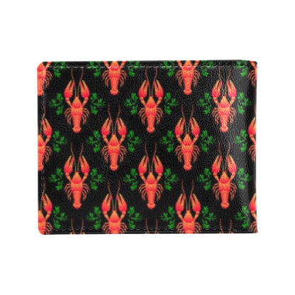 Lobster Print Design LKS403 Men's ID Card Wallet