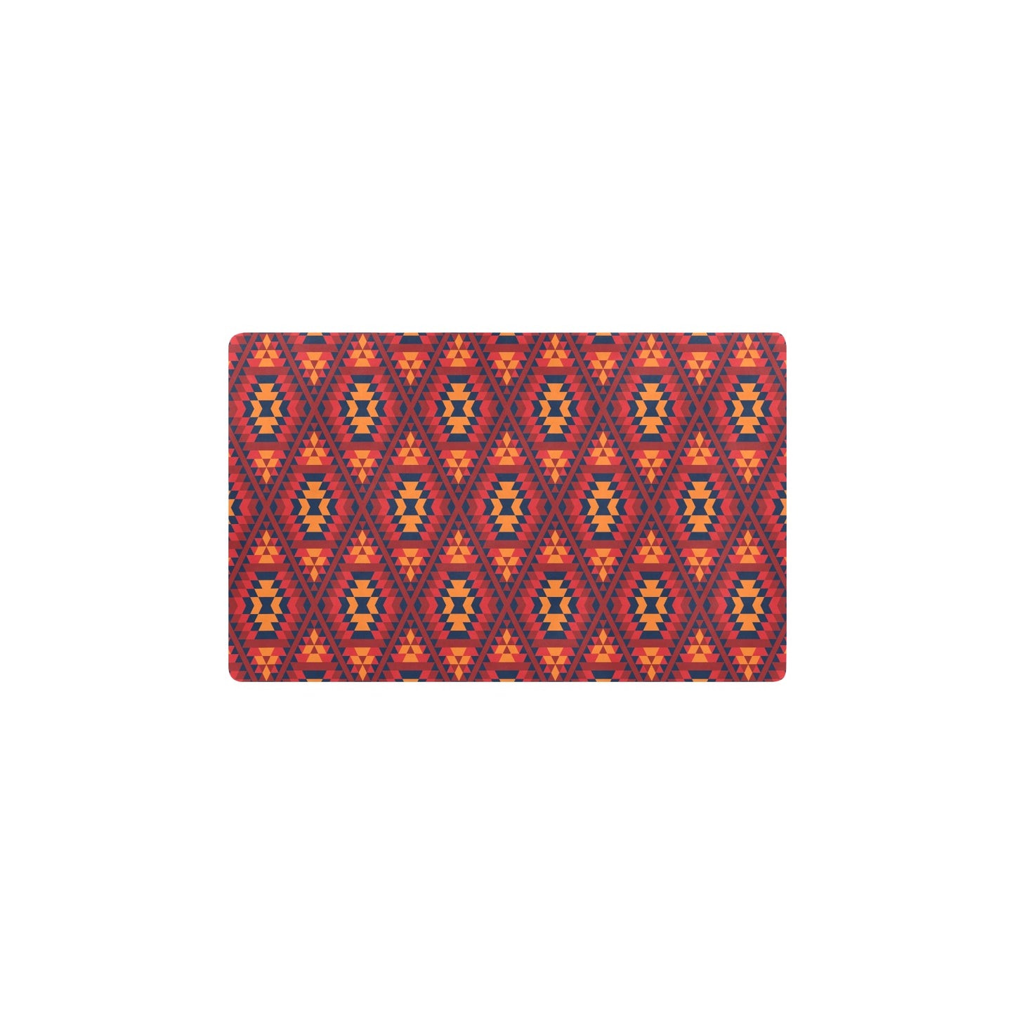 Navajo Pattern Print Design A03 Kitchen Mat