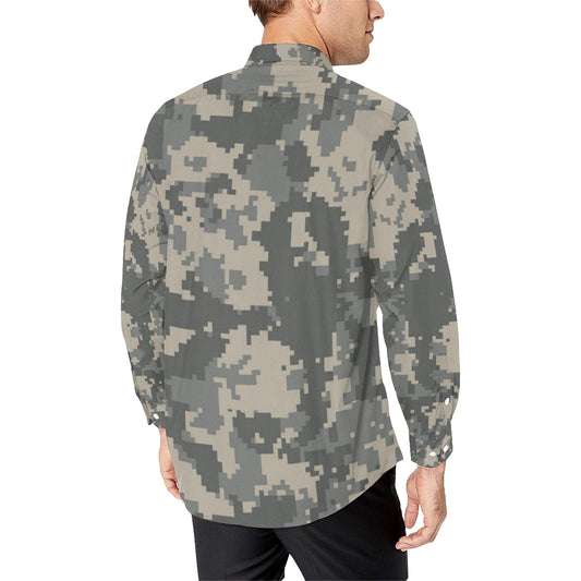 ACU Digital Camouflage Men's Long Sleeve Shirt