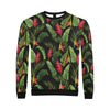 Bird Of Paradise Pattern Print Design BOP010 Men Long Sleeve Sweatshirt