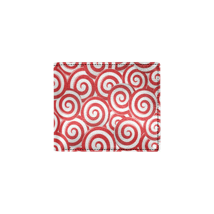 Candy Pattern Print Design 03 Men's ID Card Wallet