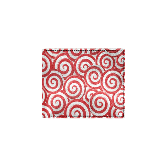 Candy Pattern Print Design 03 Men's ID Card Wallet
