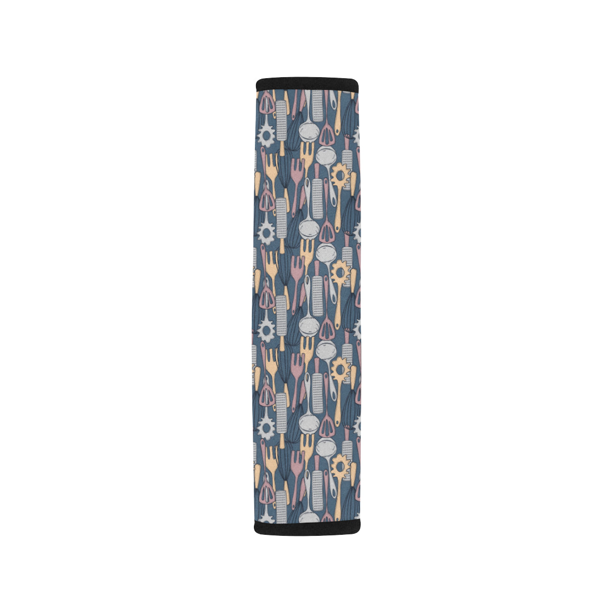 Cooking Kitchen Tools Pattern Print Design 05 Car Seat Belt Cover