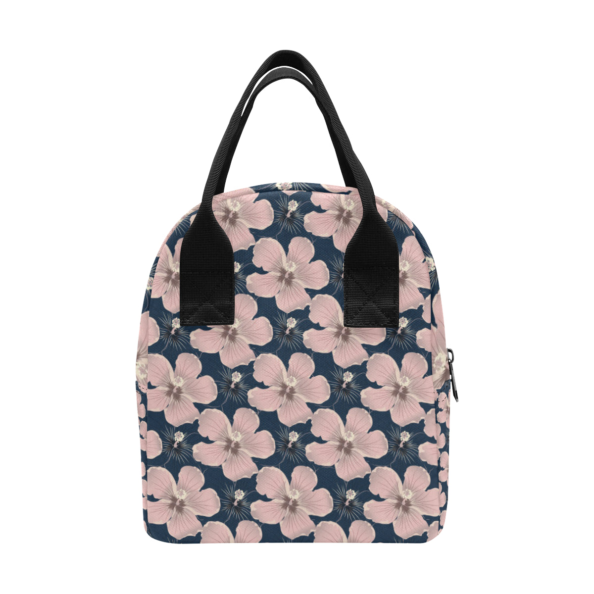 Plumeria Pattern Print Design PM018 Insulated Lunch Bag