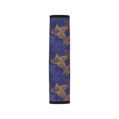 Goldfish Pattern Print Design 01 Car Seat Belt Cover