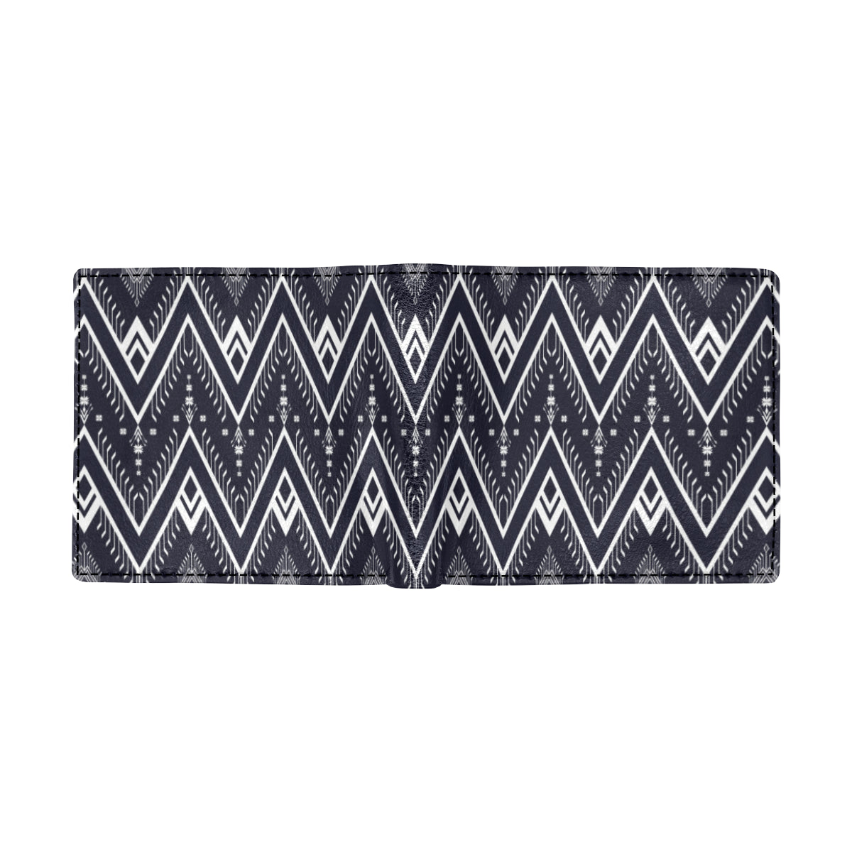 Indians Tribal Aztec Men's ID Card Wallet