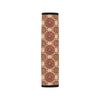 Calendar Aztec Pattern Print Design 01 Car Seat Belt Cover