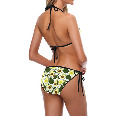 Avocado Pattern Print Design AC06 Bikini