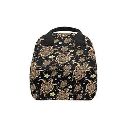 Turtle Polynesian Tribal Hawaiian Insulated Lunch Bag