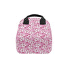 Cherry Blossom Pattern Print Design CB02 Insulated Lunch Bag