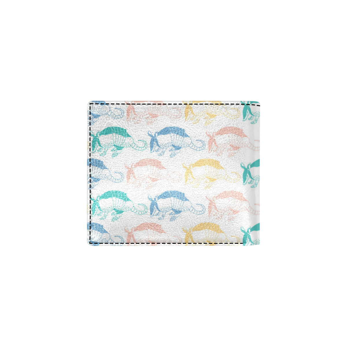 Armadillo Pattern Print Design 05 Men's ID Card Wallet