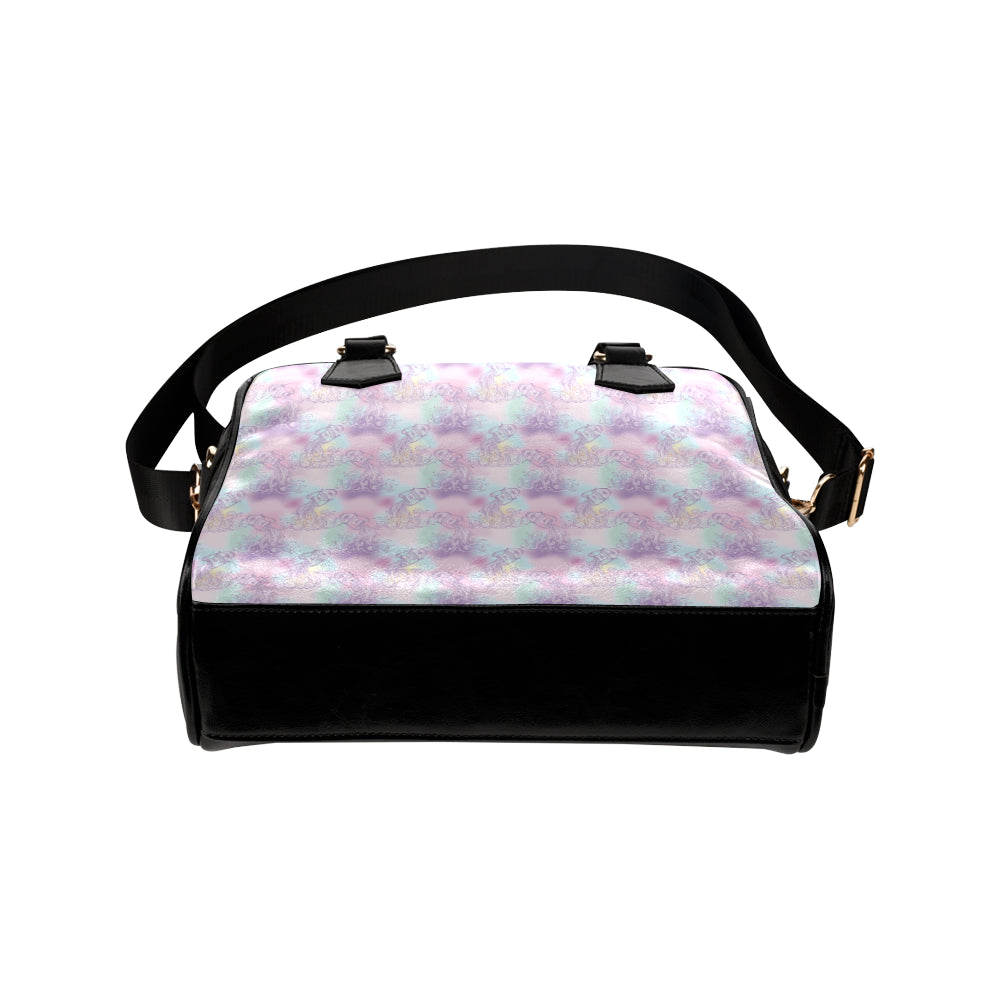 Aquarius Zodiac Pattern Print Design 01 Shoulder Handbag