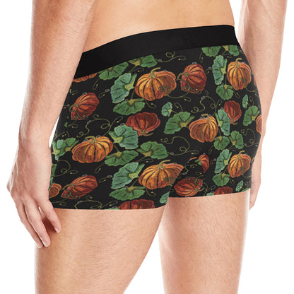 Pumpkin Pattern Print Design A02 Men's Boxer Briefs