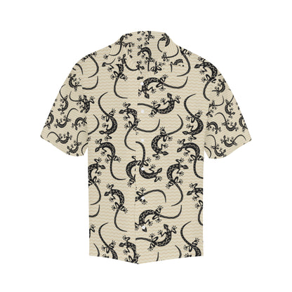 lizard Pattern Print Design 02 Men's Hawaiian Shirt