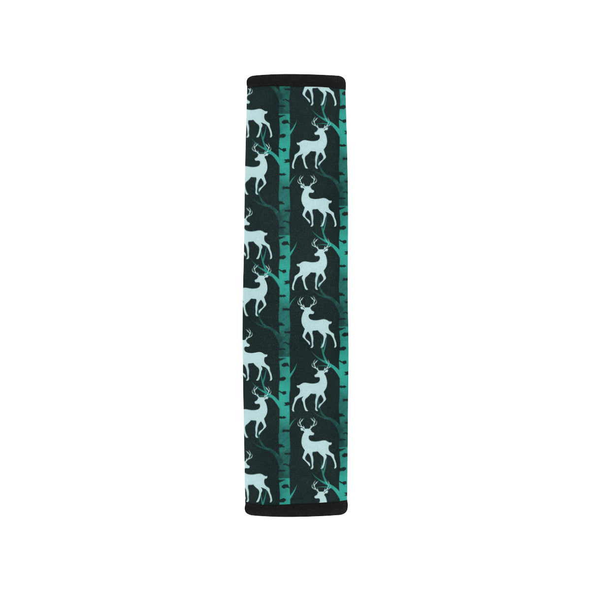 Deer Jungle Print Pattern Car Seat Belt Cover