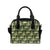 Camouflage Dinosaur Pattern Print Design 03 Shoulder Handbag