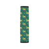 Camping Camper Pattern Print Design 06 Car Seat Belt Cover